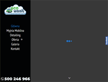 Tablet Screenshot of eco-wash.pl